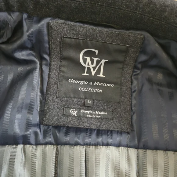 Georgio & Maximo warm padded wool coat - Picture 11 of 11